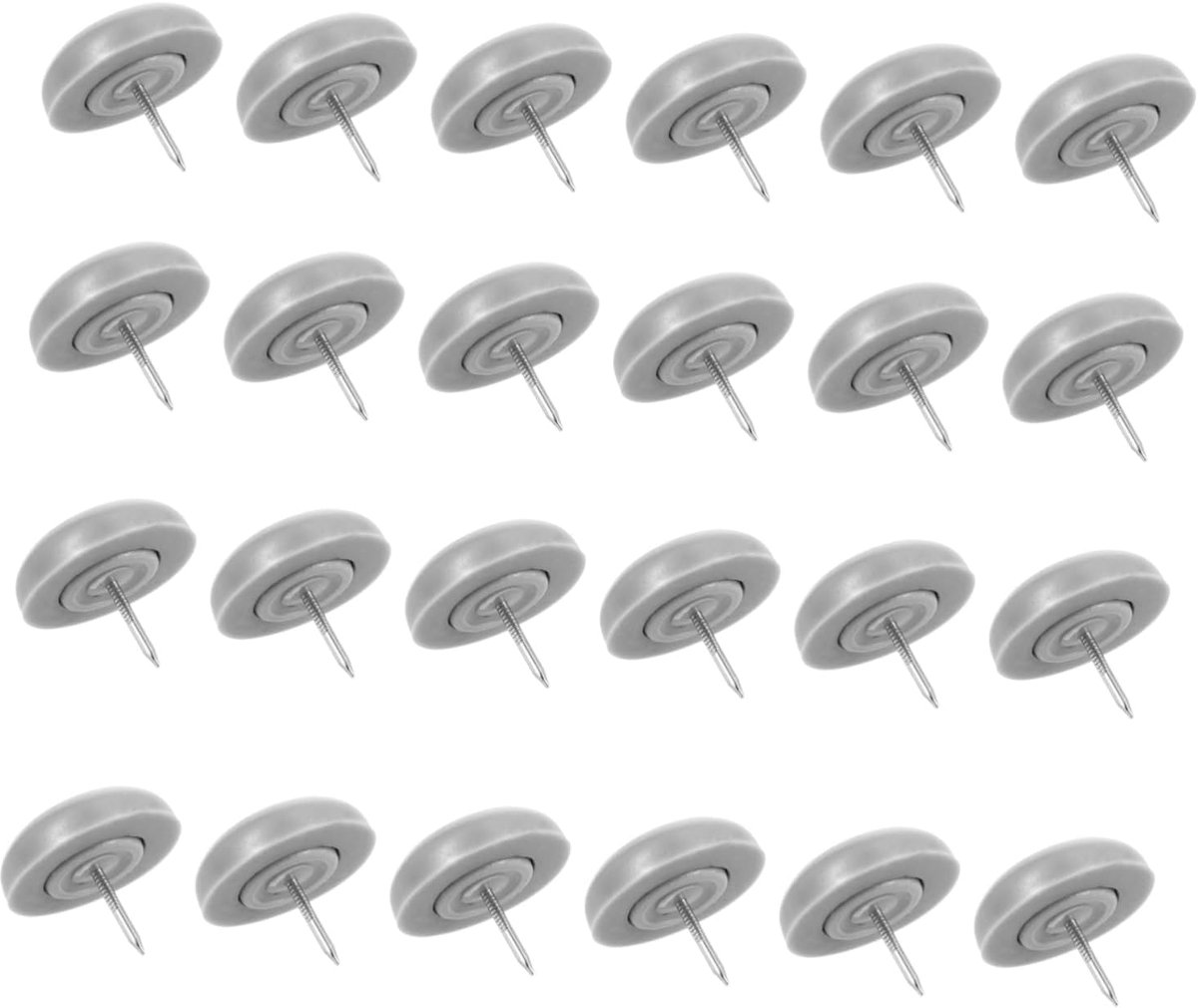 Meubelpoot Glijders - Vloerbeschermers - Meubels Verplaatsen - 100 Stuks Set - Grijs