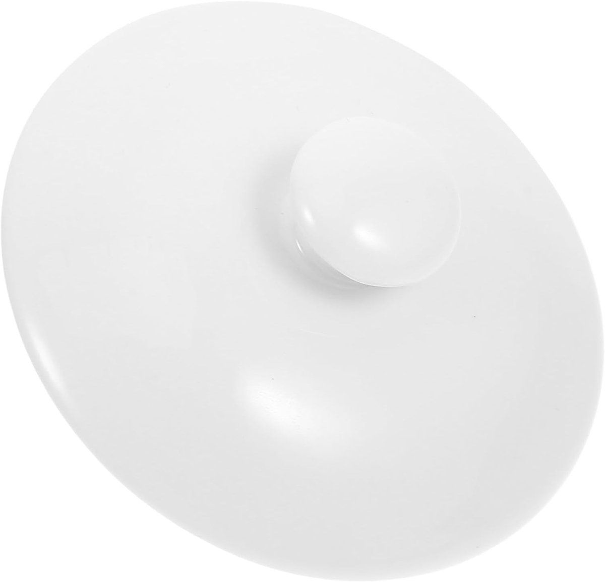 Keramisch Deksel - Pot Deksel - Koken en Serveren - Magnetron Bestendig - 10 cm Diameter - Wit