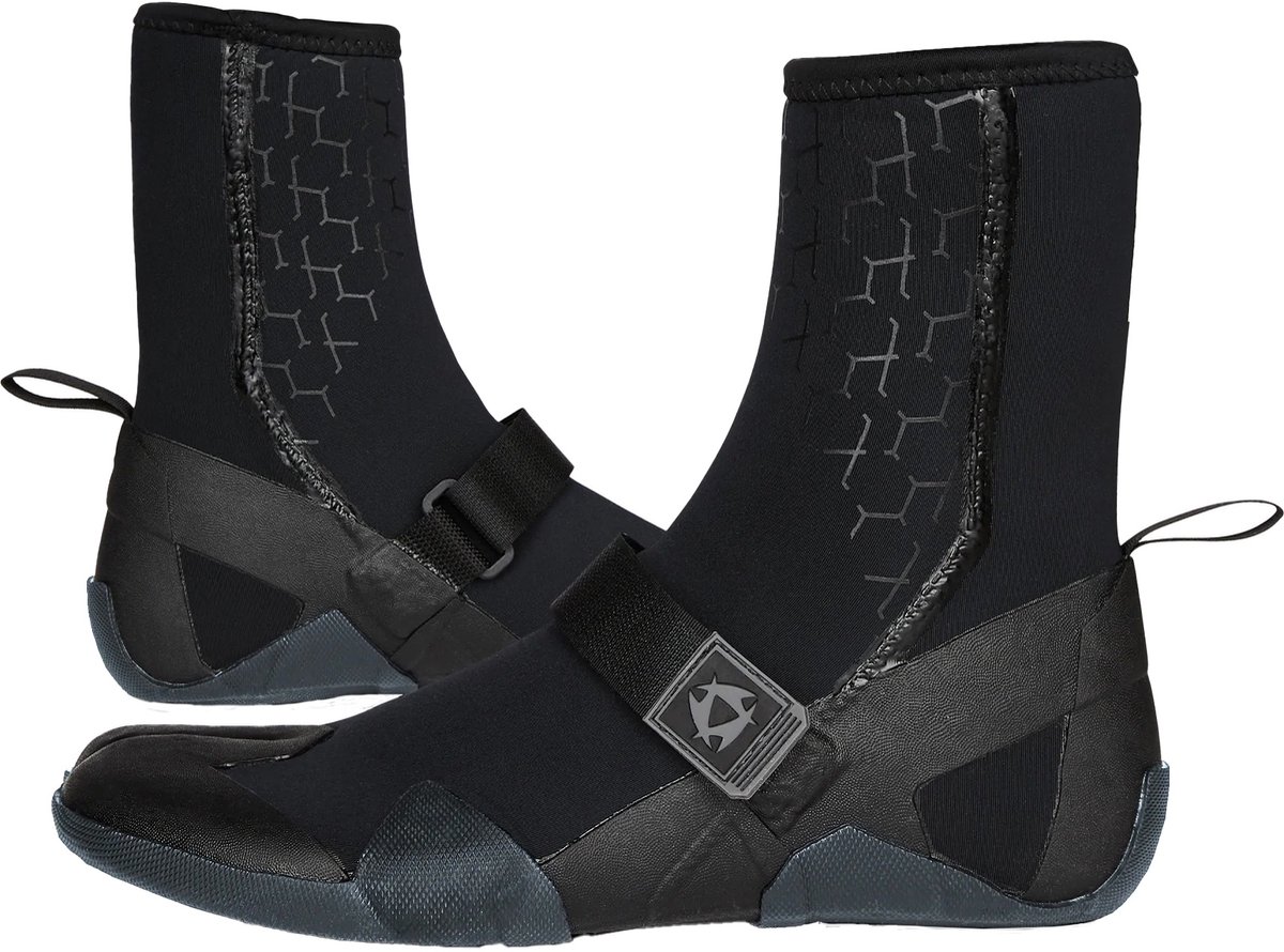 Mystic Marshall 5mm Split Toe Boots - Black