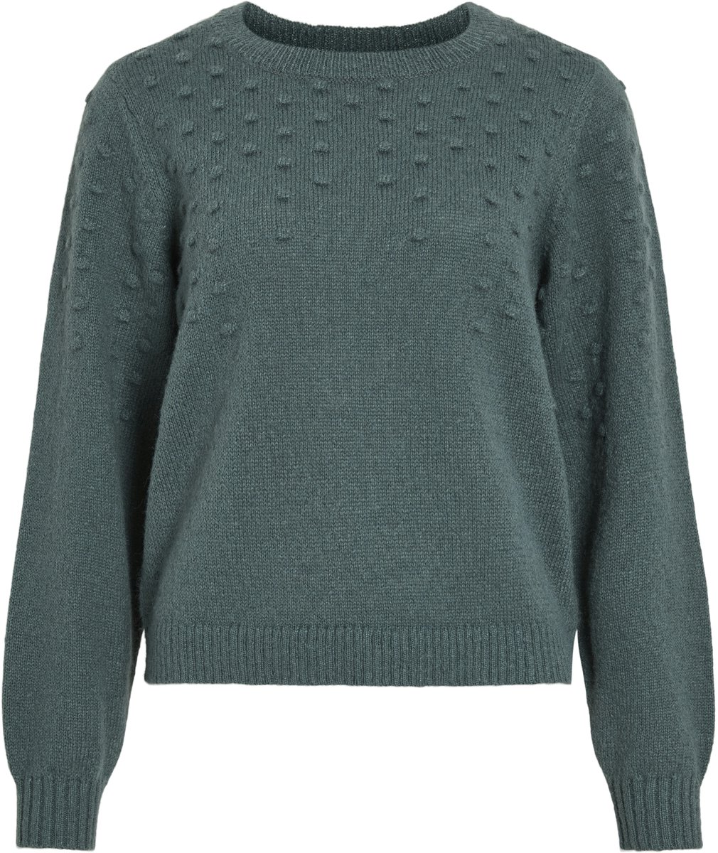 VILA - VITULI O-NECK L/S DOT KNIT TOP-NOOS - Dames - Gebreide truien