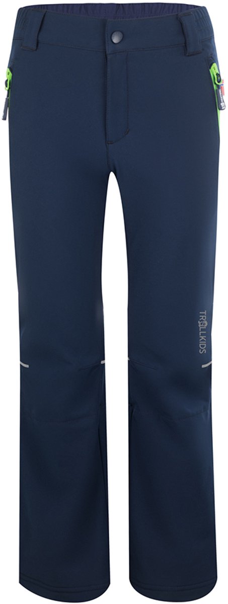 Trollkids Hemsedal Softshell Broek cm Jongens Meisjes Marineblauw