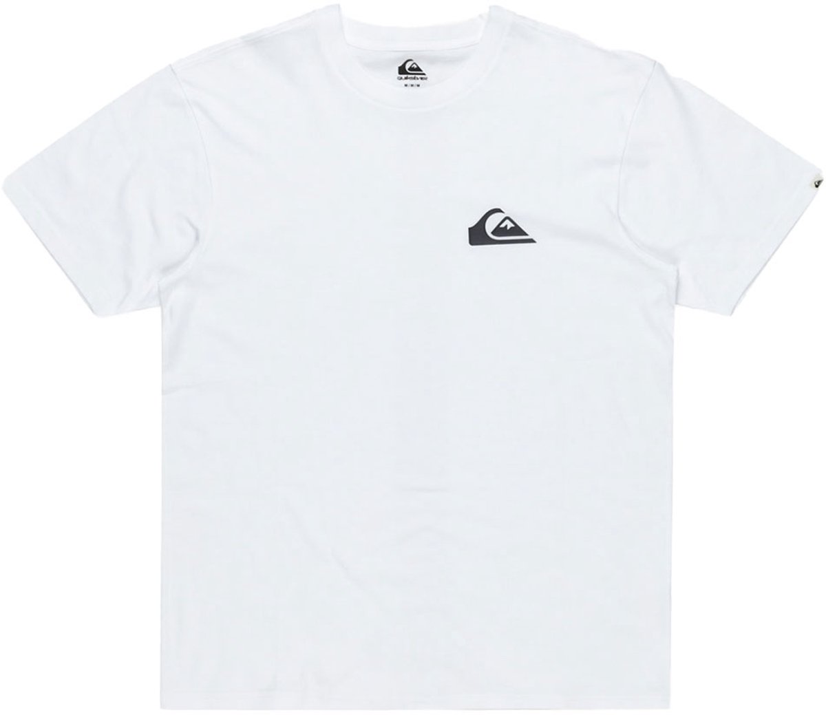 Quiksilver Ev Mini Logo T-shirt Met Korte Mouwen XS Man Wit