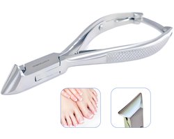 MEDLUXY® Diabetes - Nageltang Koptang - Recht snijvlak - Afgeronde Punten - 14 cm - 21 mm (diabetisch, Kopknipper, Dwarssnittang, Nagelknipper)