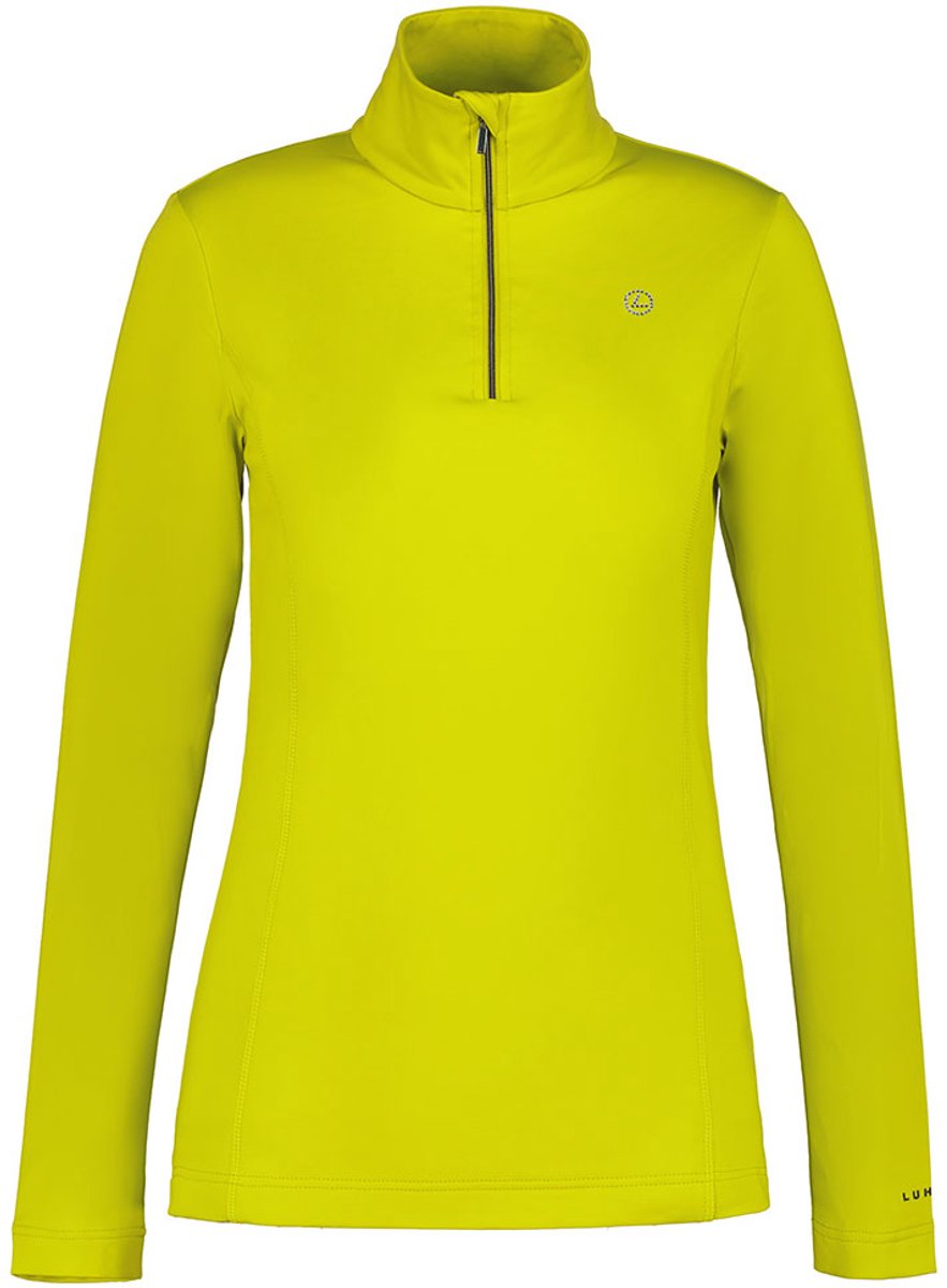 Luhta Hailuoto Fleece Met Halve Rits Vrouw Aloe