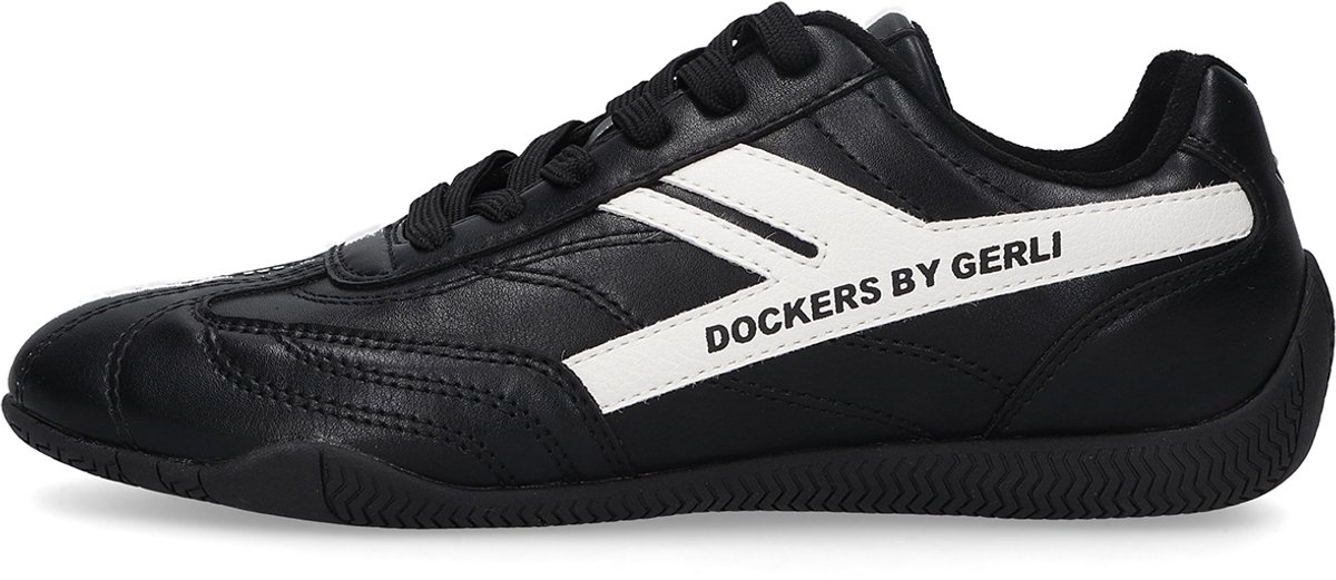 Dockers by Gerli Dames Sneaker Veterschoen 57JM201-610-150 Zwart