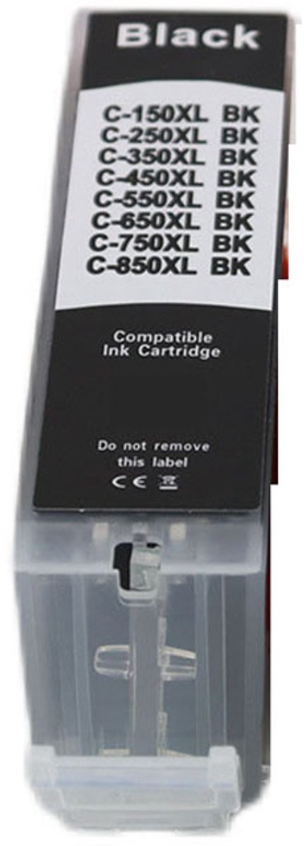Geschikt voor CANON pg-750pgbk CLI-751 MG6370 MG7170 7570 IP8770 cartridge, zwart, 25ML