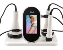 Cavitatie Apparaat - 3 in 1 Afslank Apparaat - EMS Machine - Body Contouring Apparaat - 3 Opzetstukken - RF Radiofrequentie Machine - Huidverzorging - Tegen Huidverslapping