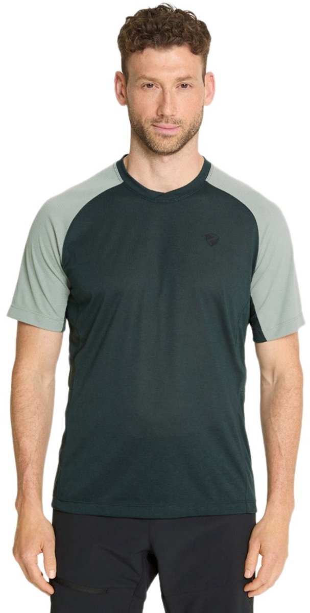 Ziener Nemuel T-shirt Met Korte Mouwen Man Dark Jungle