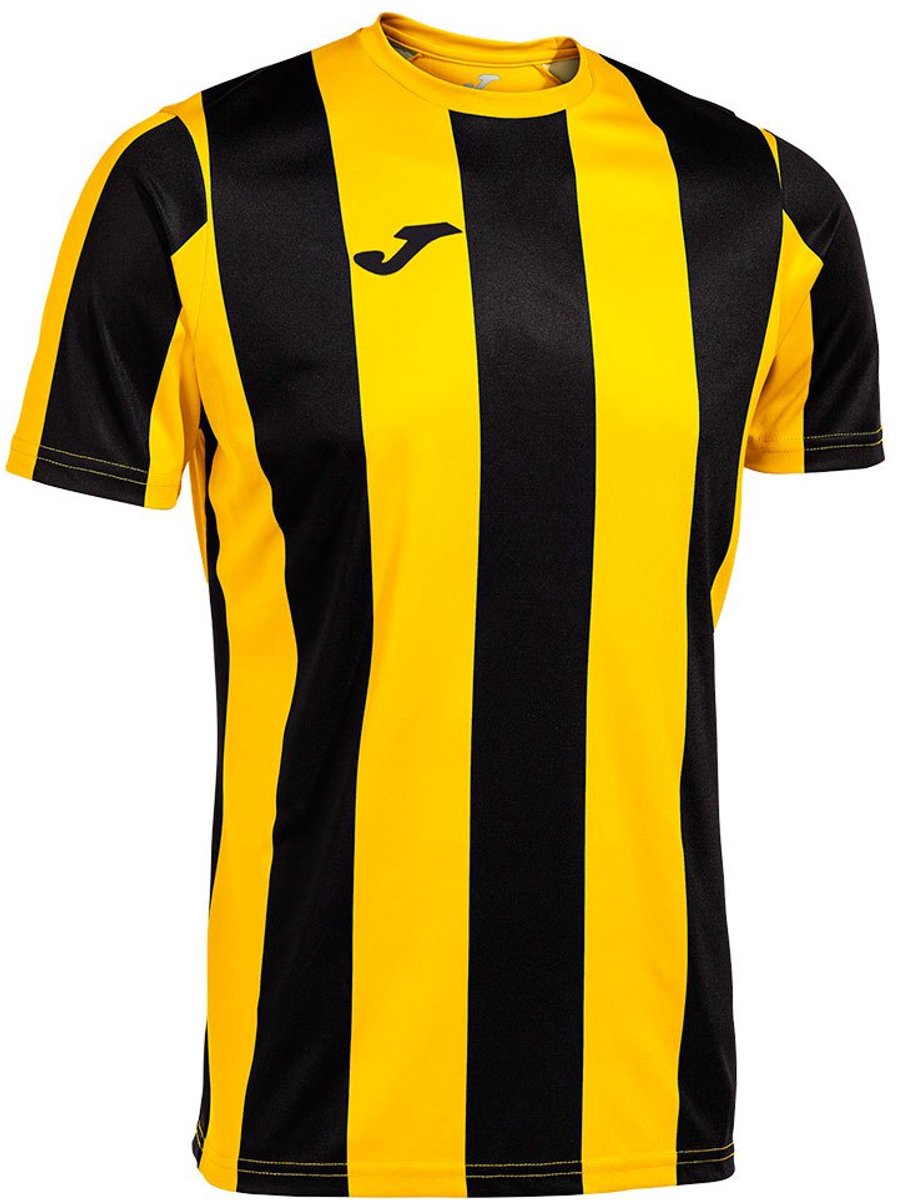Joma Inter Classic T-shirt Met Korte Mouwen Geel,Zwart 12-14 Years Jongens