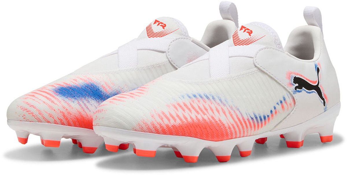 Puma Future 8 Match Ll Fg/ag Voetbalschoenen Voor Kinderen Wit EU 38