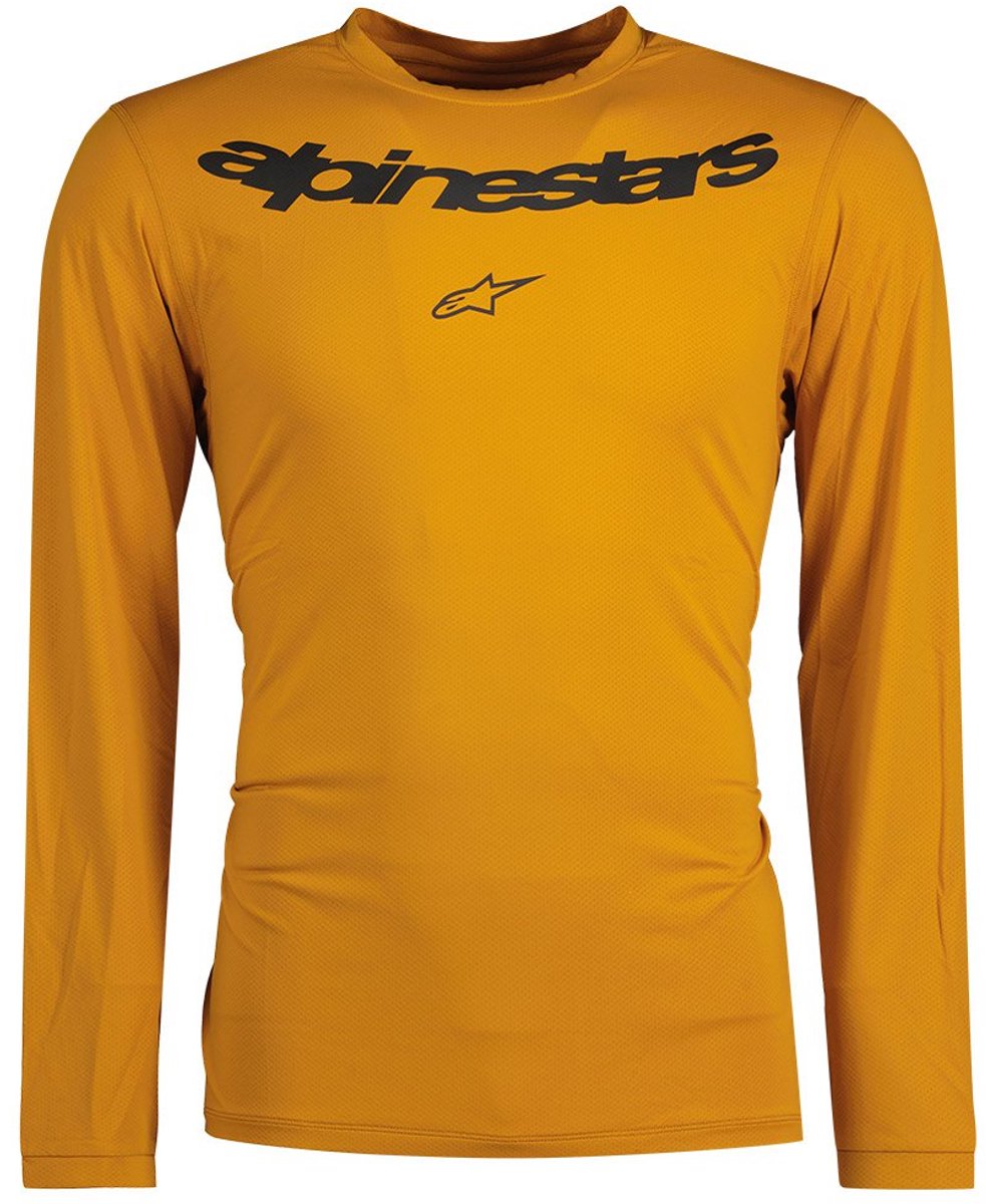 Alpinestars A-dura Rocker Trui Met Lange Mouwen Geel XL Man