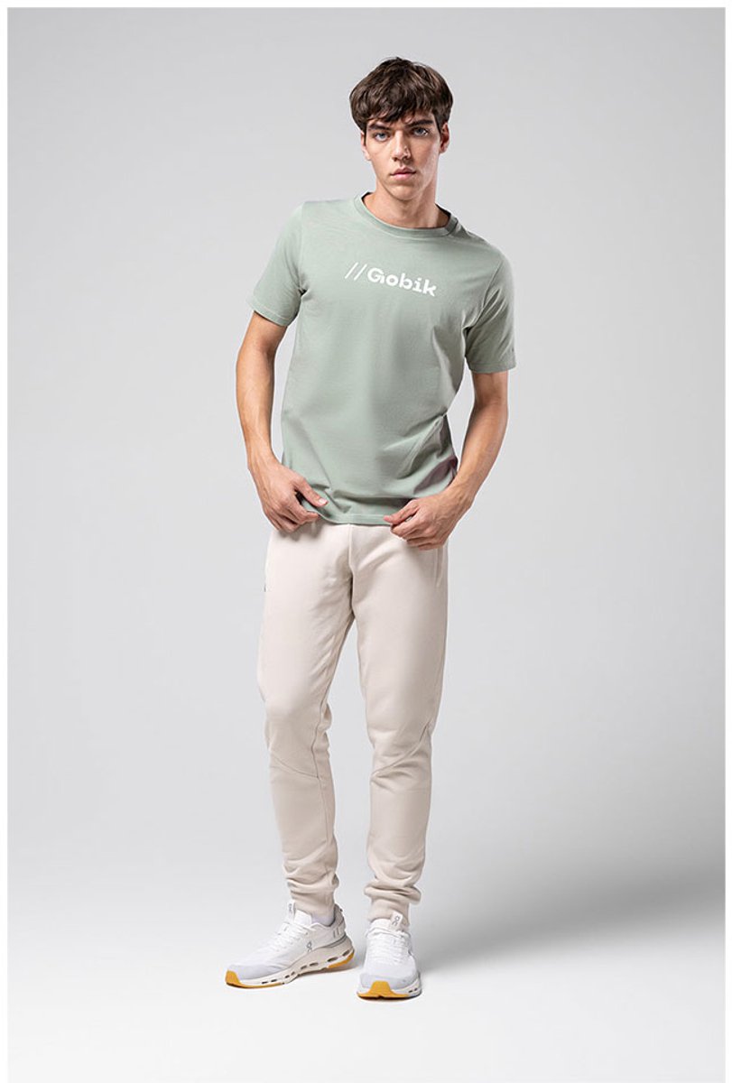 Gobik T-shirt Met Korte Mouwen Man Groen
