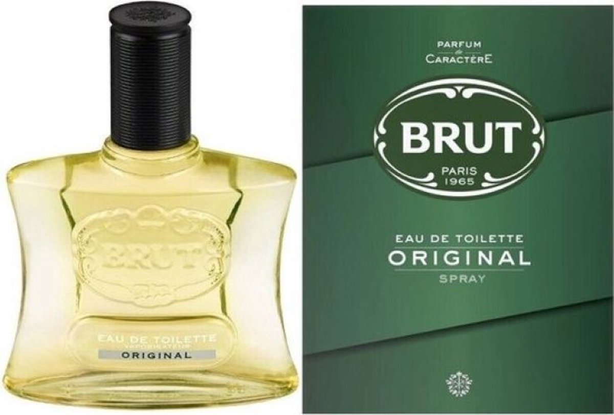 BRUT - SET - Eau de Toilette 100 ml Spray / Deo Spray 200 ml / Douchegel 500 ml – foto 4