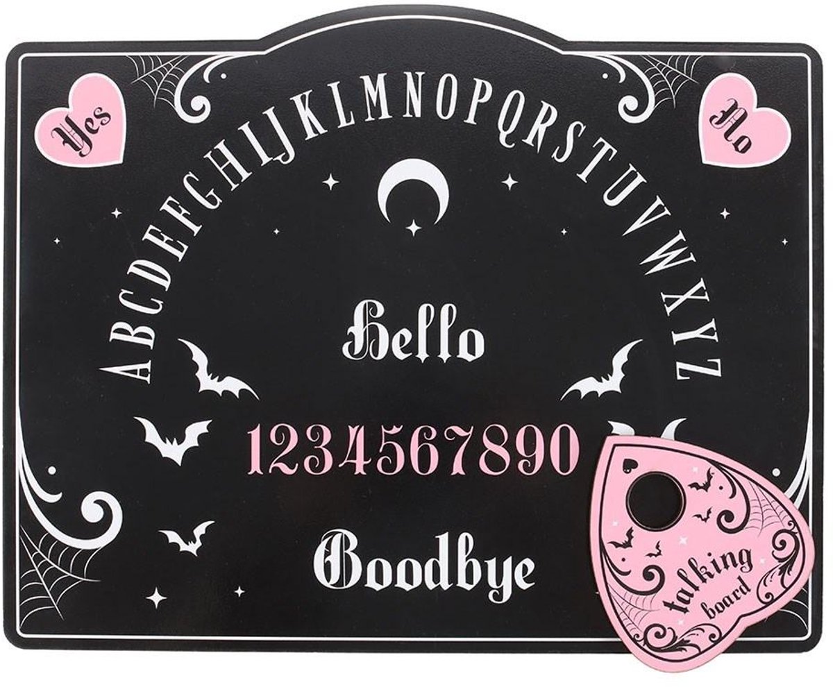 Something Different - Pink and Black Talking Board Ouija bord - Zwart/Roze