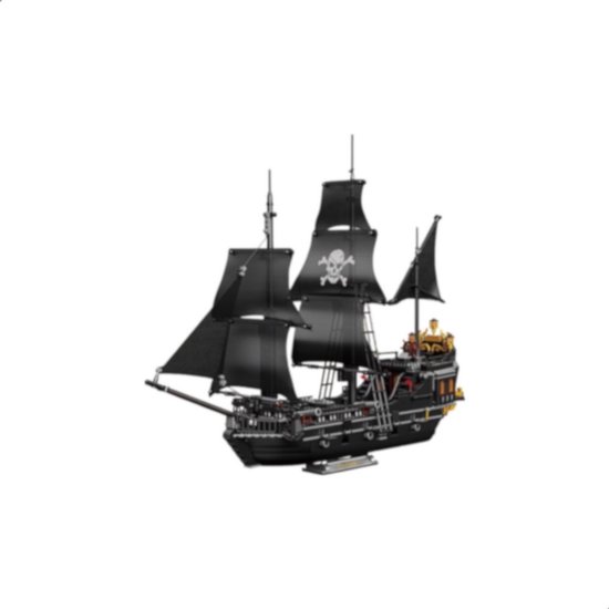 Zhe Gao - Piratenschip Black Pearl Pirate | Pirates of the Caribbean Adventure | Classic Creator STEM piraten boot speelgoed expert technisch icons bouwpakket voor kinderen en volwassenen | 1424 bloks