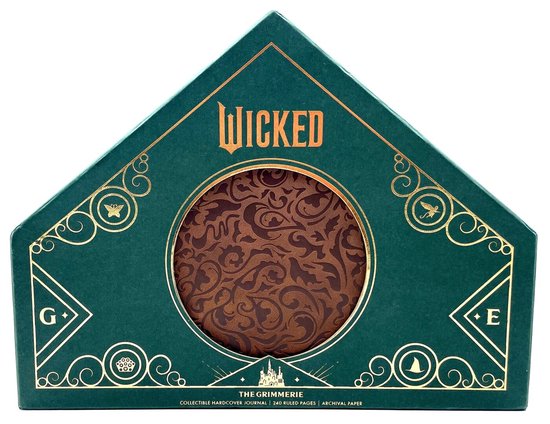 Wicked: The Grimmerie Collectible Hardcover Journal - cover