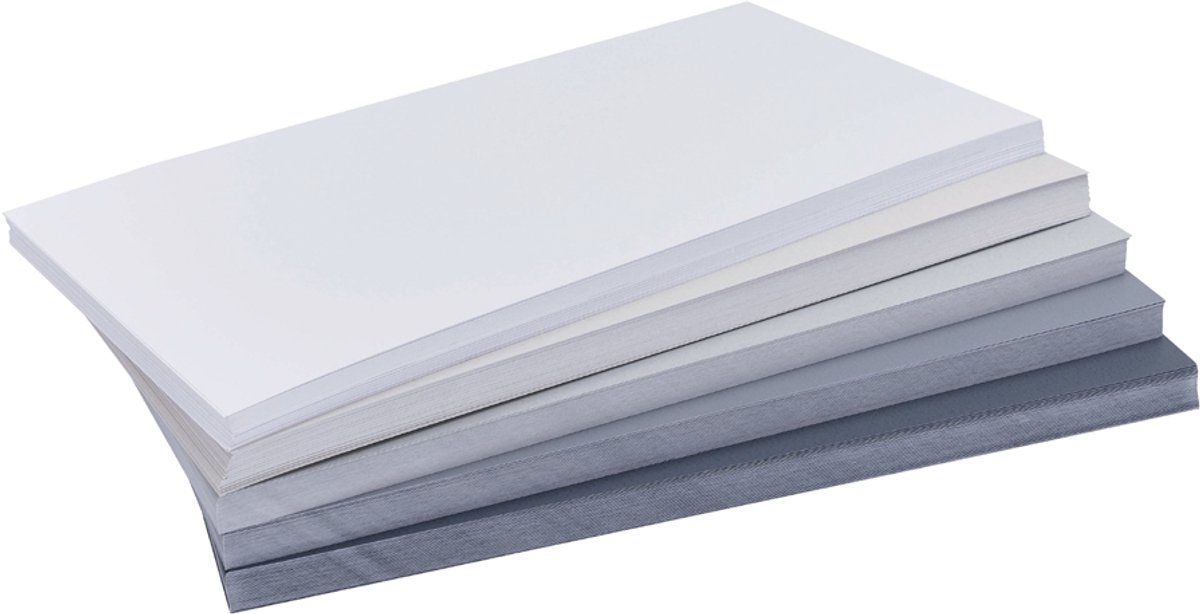 magnetoplan Grey Presentatiekaart Diverse kleuren, Grijs Rechthoekig 200 mm x 100 mm 250 stuk(s)