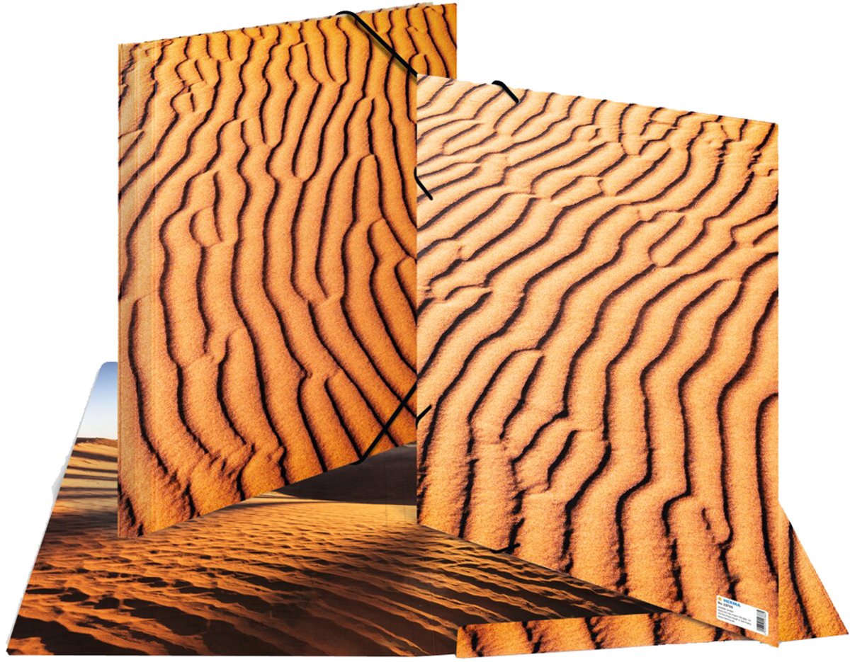 Elastomappen A3 Sand