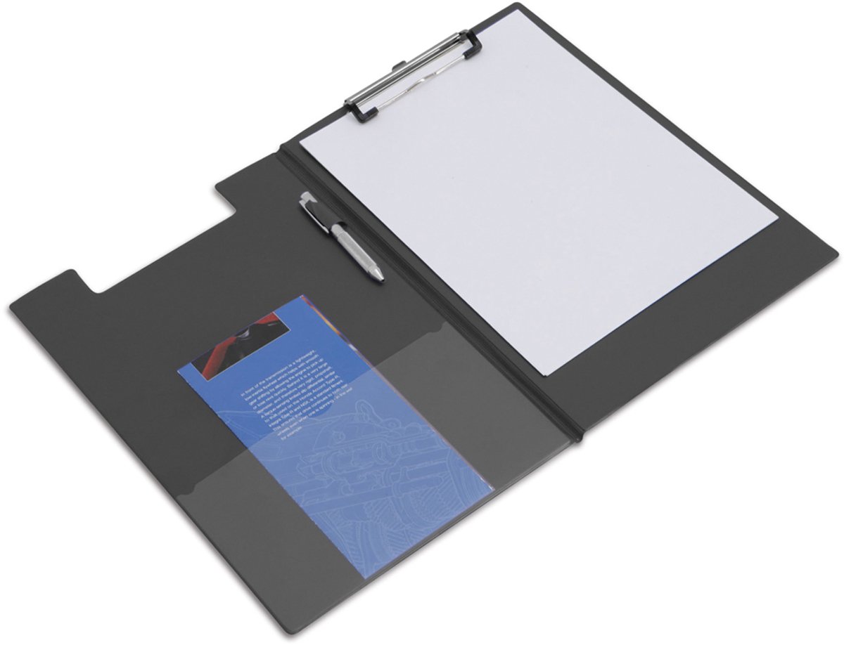 Rapesco klembordmap A4, PVC, zwart