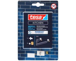 tesa KITCHEN Power-Kit navulset voor muur-adapter