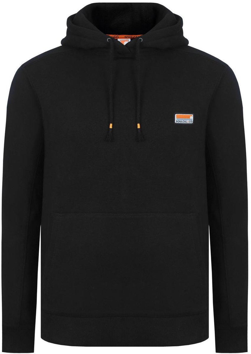 Soul Cal - Hooded sweater - heren - Maat S - Zwart