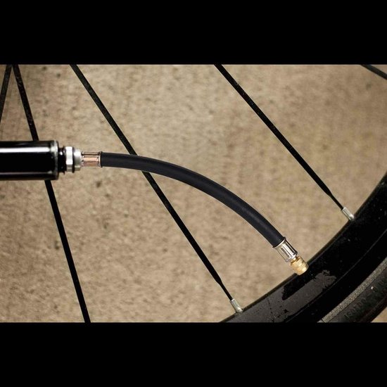 OUYLAF Flexibel ventiel verlengstuk - Verlengbuis Voor Bandenpomp - 21cm - Verlengbuis - Met dopje - autobanden - 4pcs - rubberen ventieladapter voor RV-auto， fiets，aanhanger，transit adapter — afbeelding 5