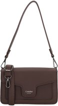 Charm London Monaco - Sac bandoulière - Sac à rabat - Marron foncé