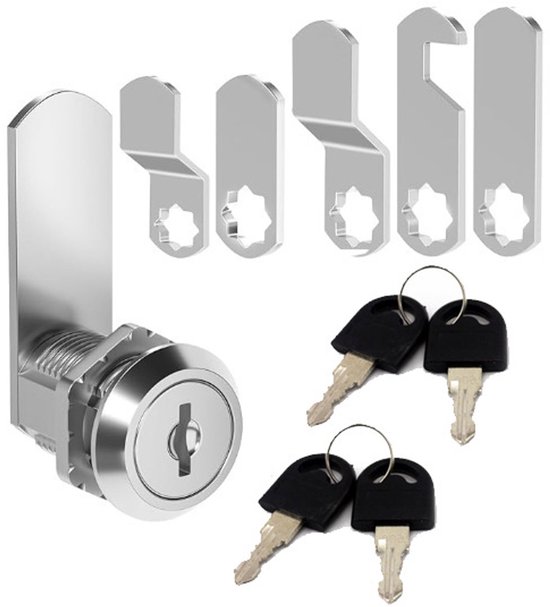 Serrure à Levier 20mm BURG - Fermeture Différente, Pour Boîte Aux Lettres, Meuble, Armoire, Fabriquée En Allemagne