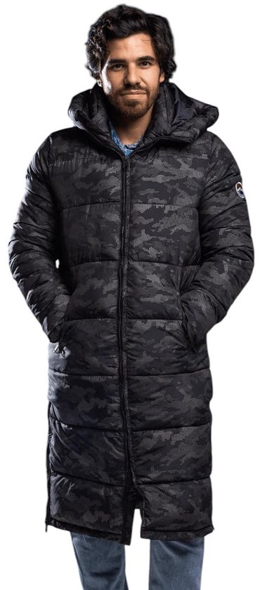 Paragoose Diego Print Heren Winterjas – Warm & Trendy – Zonder Bontkraag