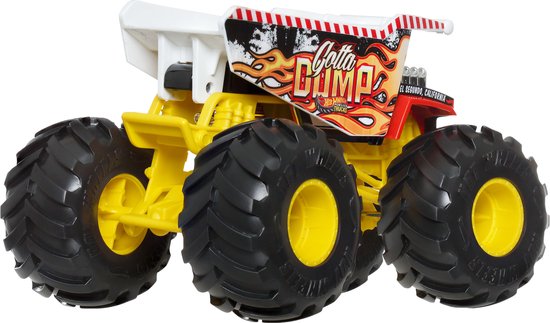 Hot Wheels Monster Trucks Oversized GOTTA DUMP Vehicle, Monstertruck, 3 jaar, Metaal, Meerkleurig