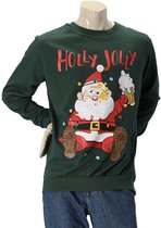 Morethansocks - Foute kersttrui heren - Sweater - kerstrrui - kerstrui heren - Holy Joly - kersttruien - kerst trui