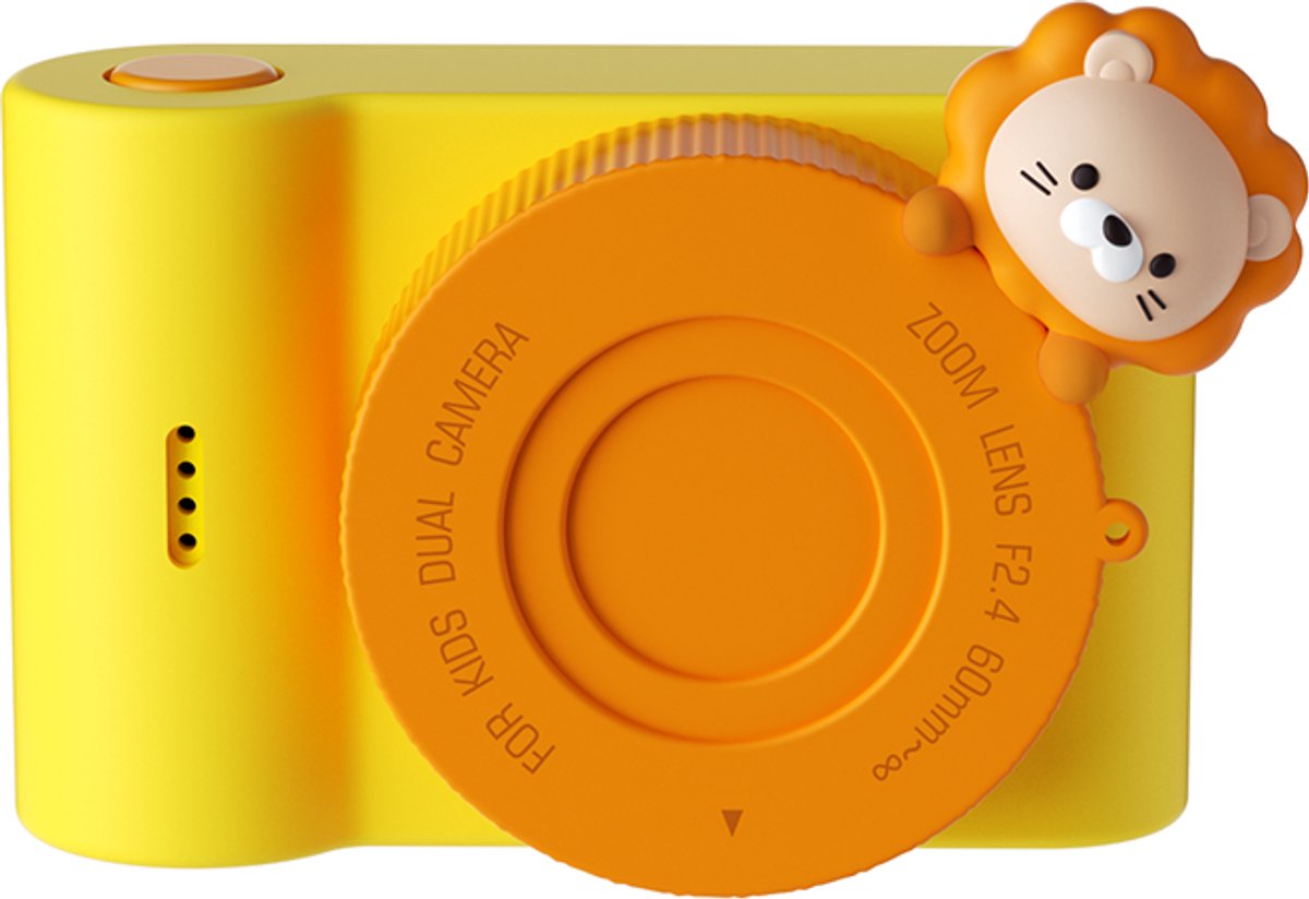 El Royal - Inclusief SD Kaart - Selfie Vlog Video Fotocamera   Speelgoed   Kindercamera   Digitale Camera Voor Kinderen   Camera 8720165810321