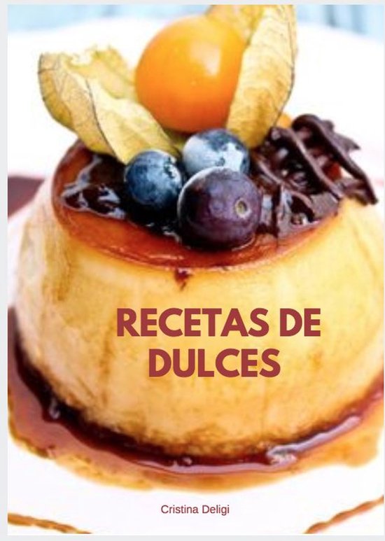 Recetas de Dulces - cover