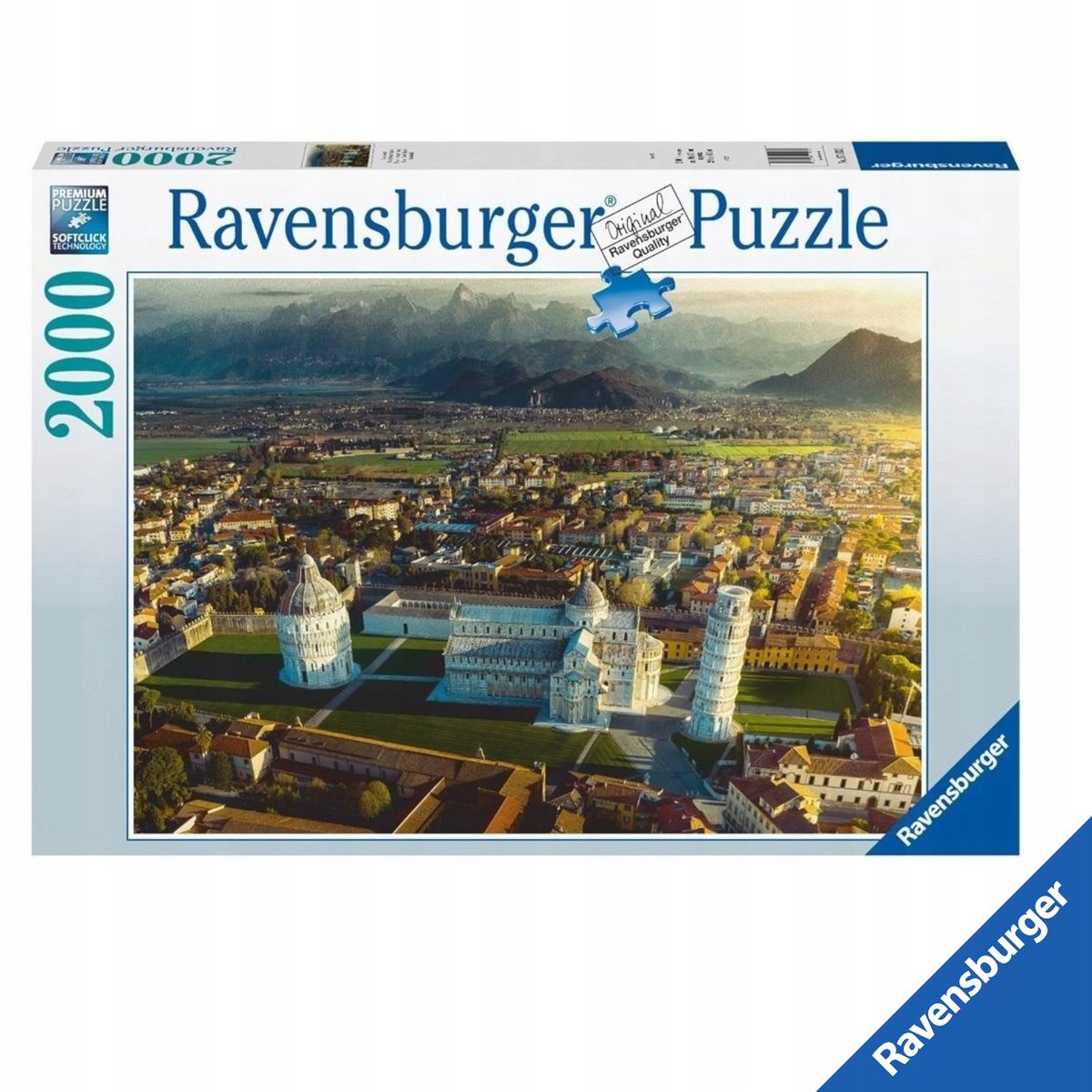 Ravensburger Puzzel 2000 Stukjes - Toren van Pisa