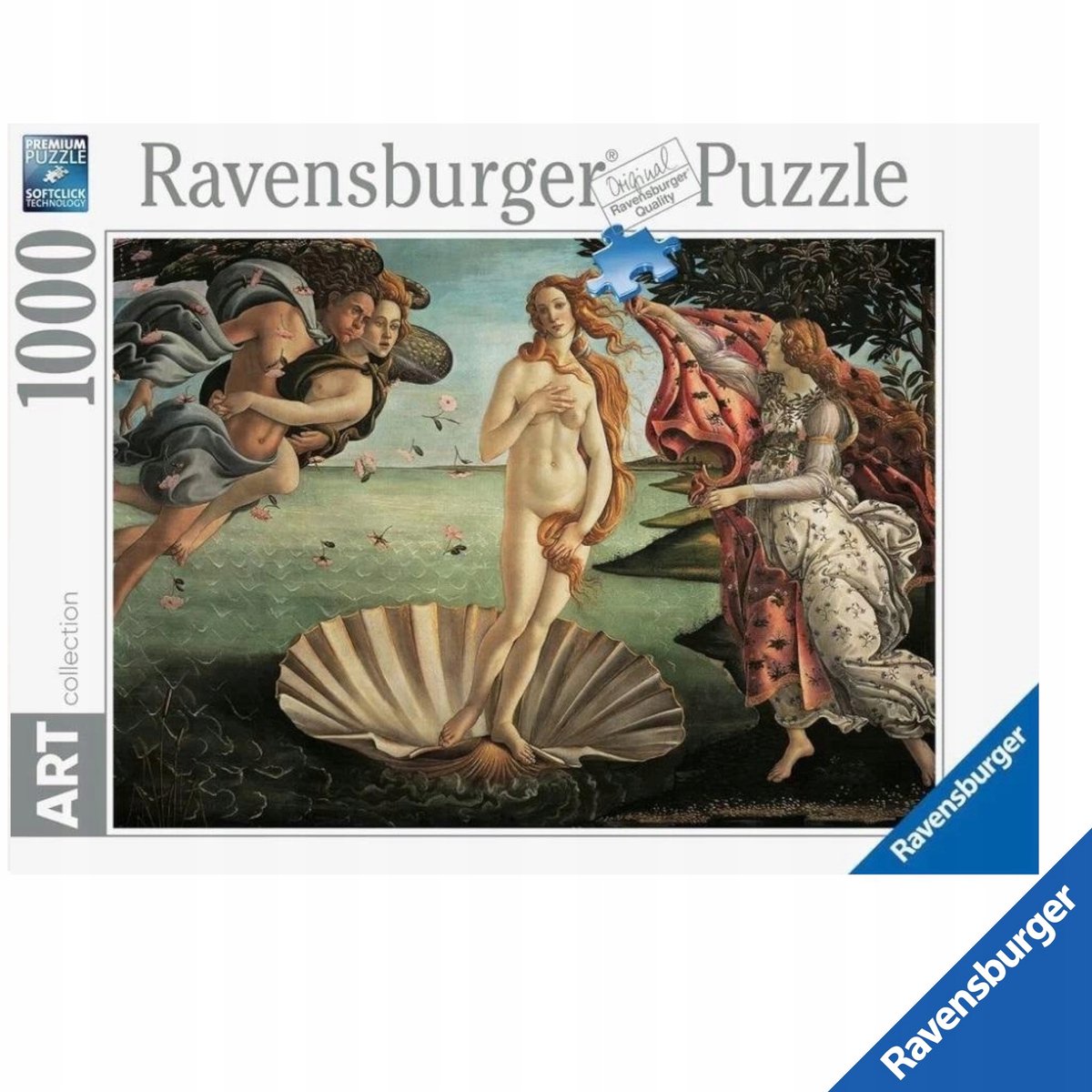 Ravensburger Puzzel 1000 Stukken - De Geboorte van Venus