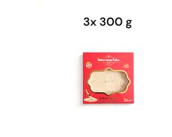 Abdurrahman Tatlıcı Tahini Halva 3x300g – Glutenvrij & Zonder Toevoegingen | 100% Natuurlijk Sesamdessert – Energieboost & Gezonde Zoete Snack - Tahin Helvası 3x300g – Glutensiz & Katkısız - Tahini Halva 3x300g – Gluten-Free & Additive-Free