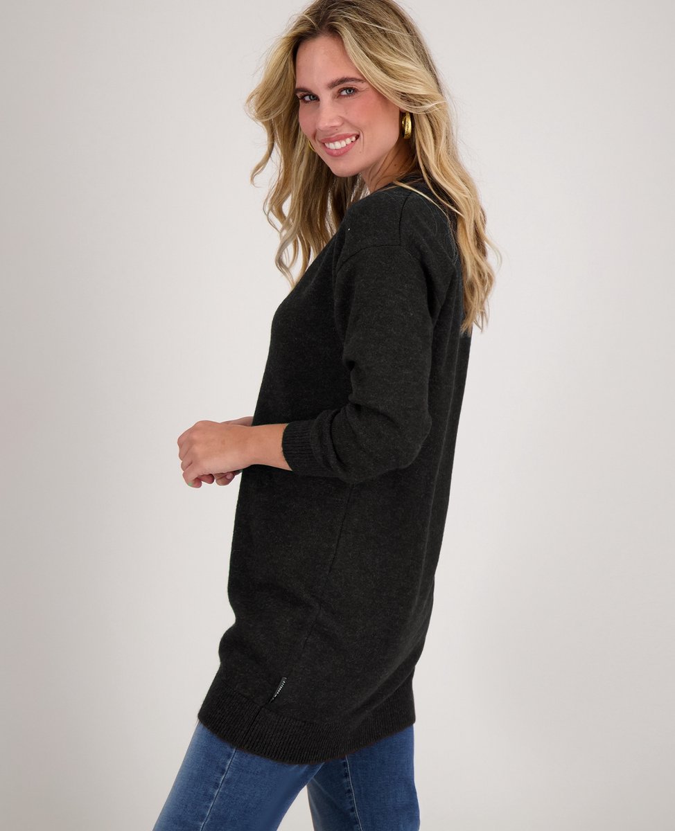 Je m'appelle Dames Vest - Grijs - Maat XS/S