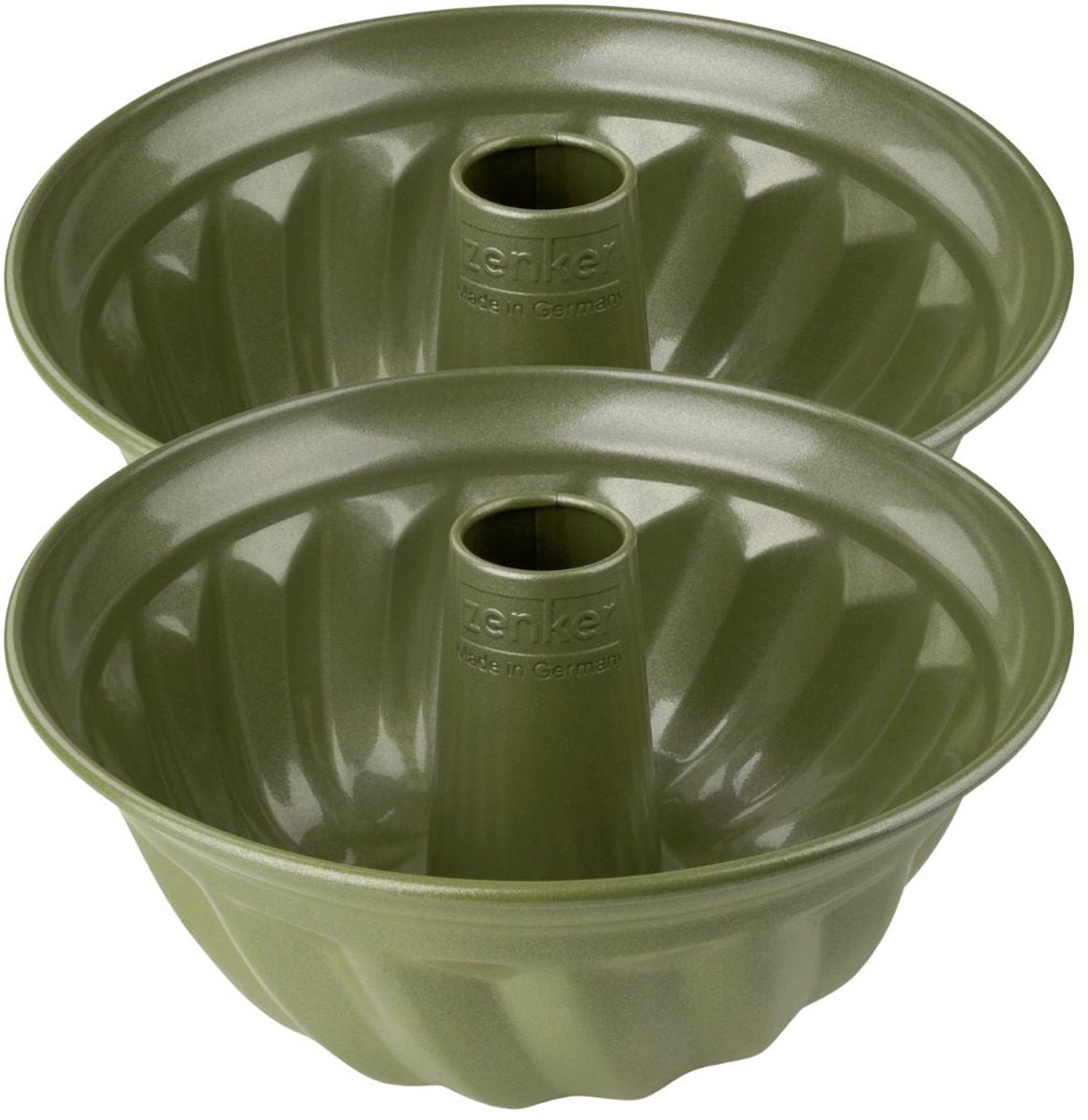 Set van 2 Kouglofvormen 25 cm Zenker Green Vision