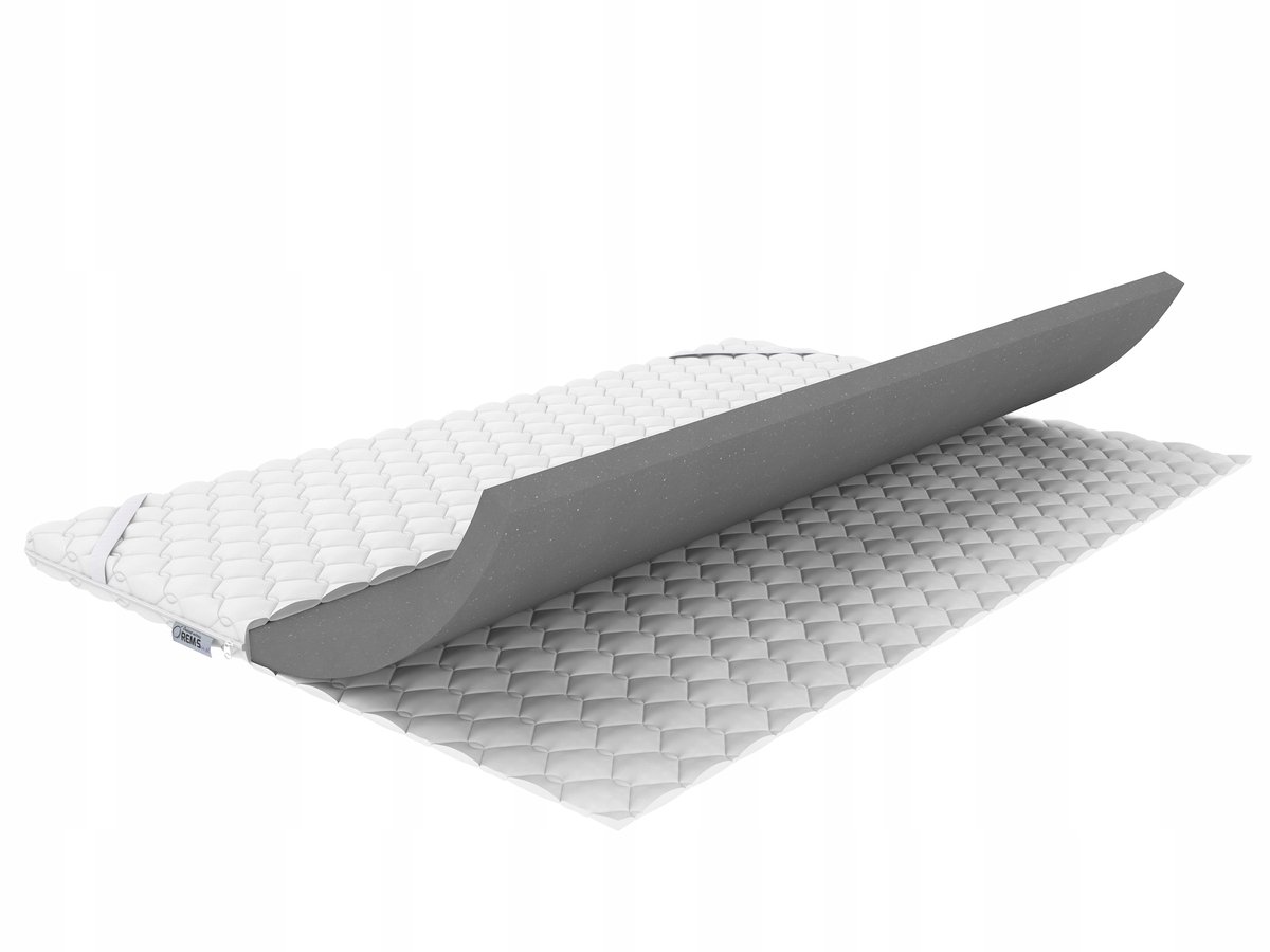 Topper matras 70x200 cm, 5 cm dik, H2 zacht HR schuim