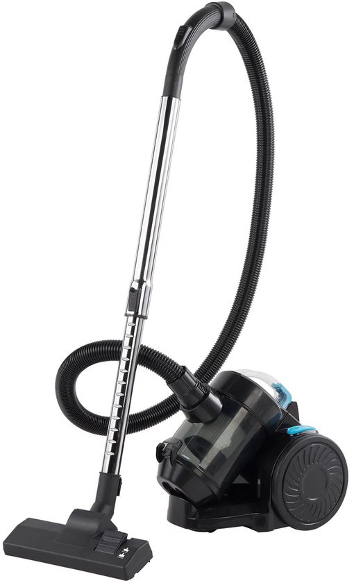 Royalty Line® VCO7221 Stofzuiger Zonder Zak - 2 Liter Cyclonische Stofzuigers - HEPA Filter - Vacuum Cleaner Met Sterke Zuigkracht - Compact en Lichtgewicht - Zwart