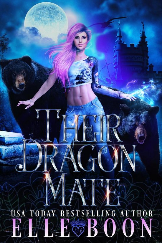 Iron Wolves MC 1 - Their Dragon Mate - cover