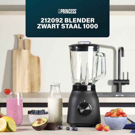 Blender Glazen Kan - Krachtige Blender - Met Glazen Kan - Smoothie