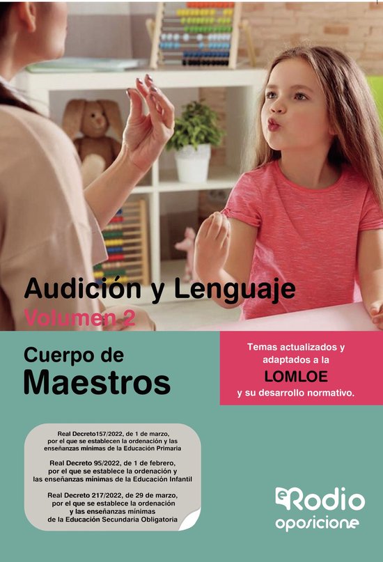 Cuerpo de Maestros. Audición y Lenguaje. Volumen 2. LOMLOE - cover