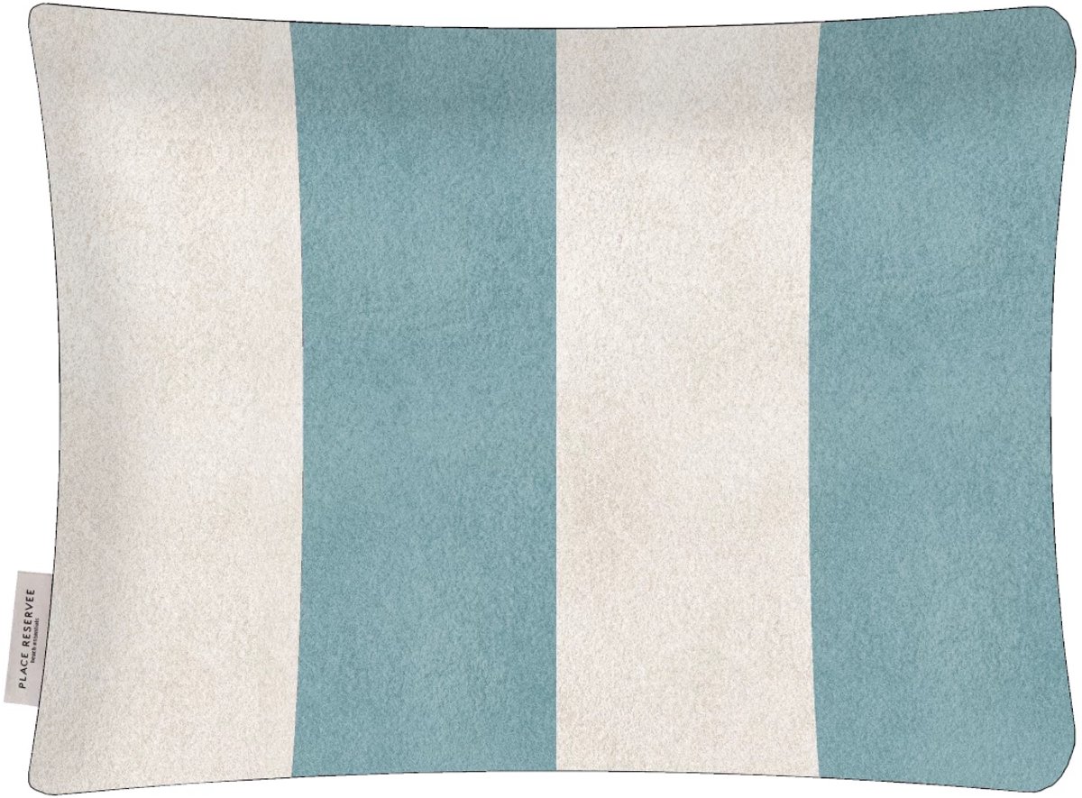 Place Réservée Classic strand kussen 30x40cm atlantic