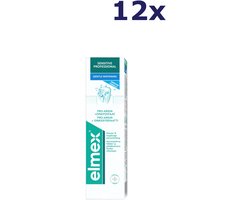 Elmex Tandpasta Sensitive Professional Gentle Whitening - 12 x 75 ml
