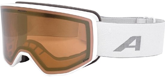 Alpina Venet QV Photochromic OTG Skibril 2025 | Wit | Categorie 2+3