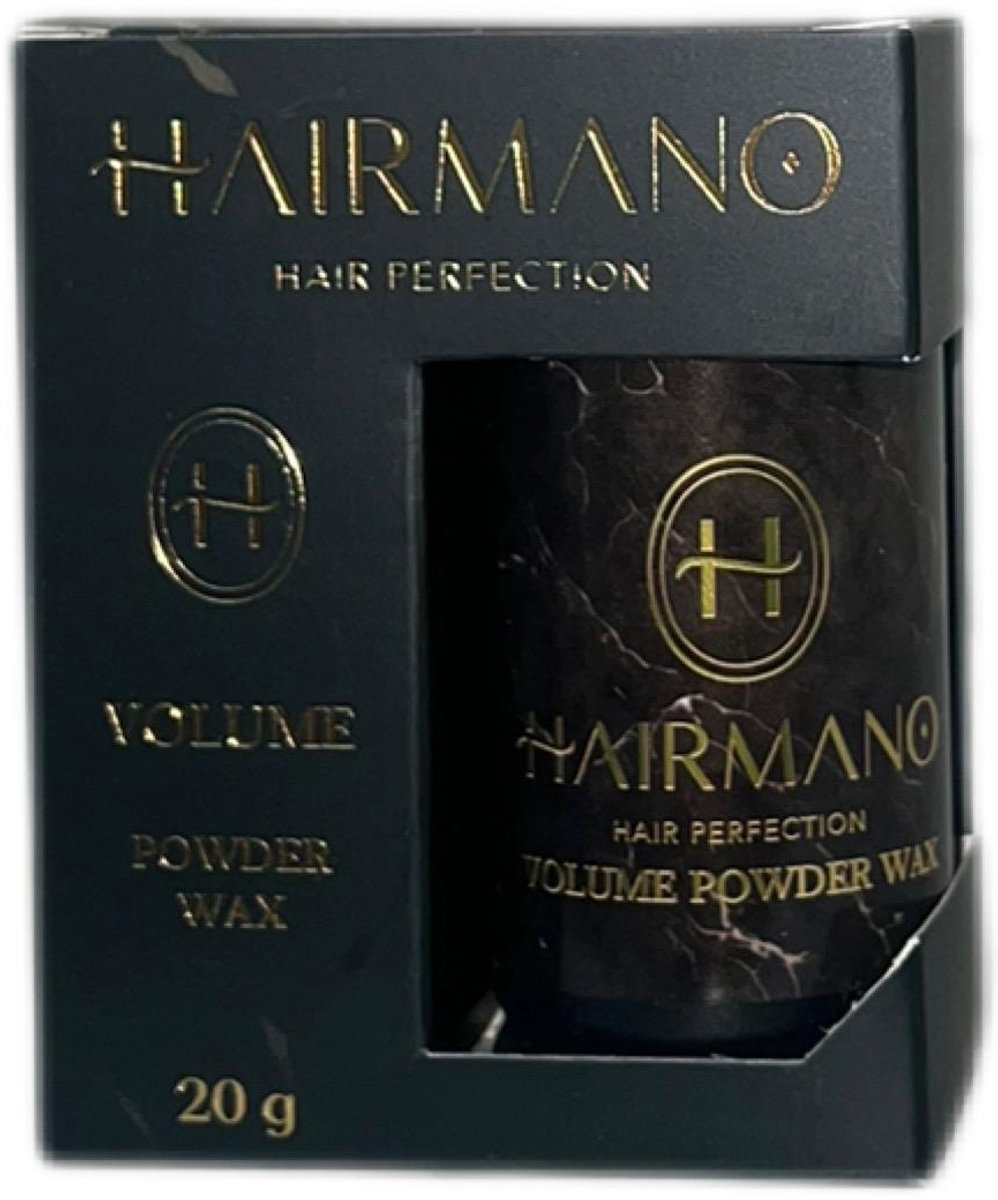 Hairmano Volume Hair Styling Powder Wax – Poeder Wax 20g | Maximale Volume & Matte Finish | Haarpoeder | Hair Powder |