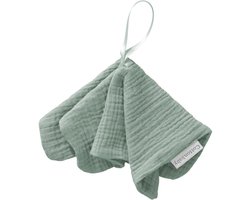 Cottonbaby speendoekje - Cottonsoft - oudgroen
