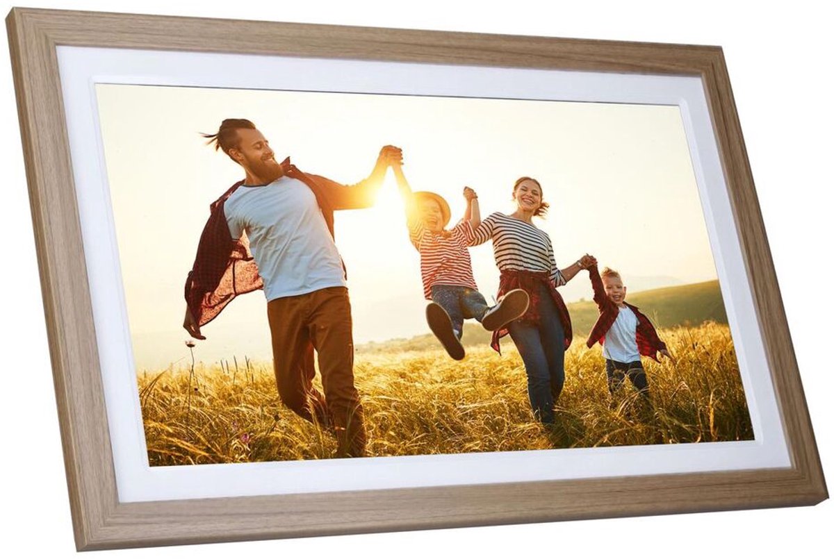 Rollei frameo HOUT WiFi 21 inch digitale fotolijst - Rollei - €299,99