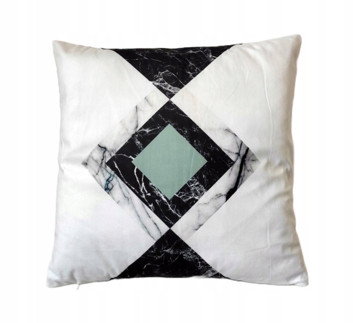 Decoratieve Kussenhoes 45x45 cm - Marmer & Geometrische Graphics